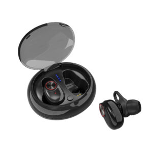V5 TWS Bluetooth Headset True Wireless Earbus with QI-Enabled Wireless Charging Case IPX6 Waterproof Long Lasting 20