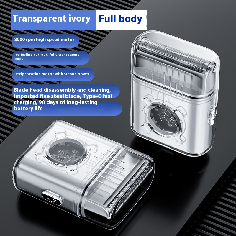 Men's Portable Shaver Electric Reciprocating Shaver - Image 9