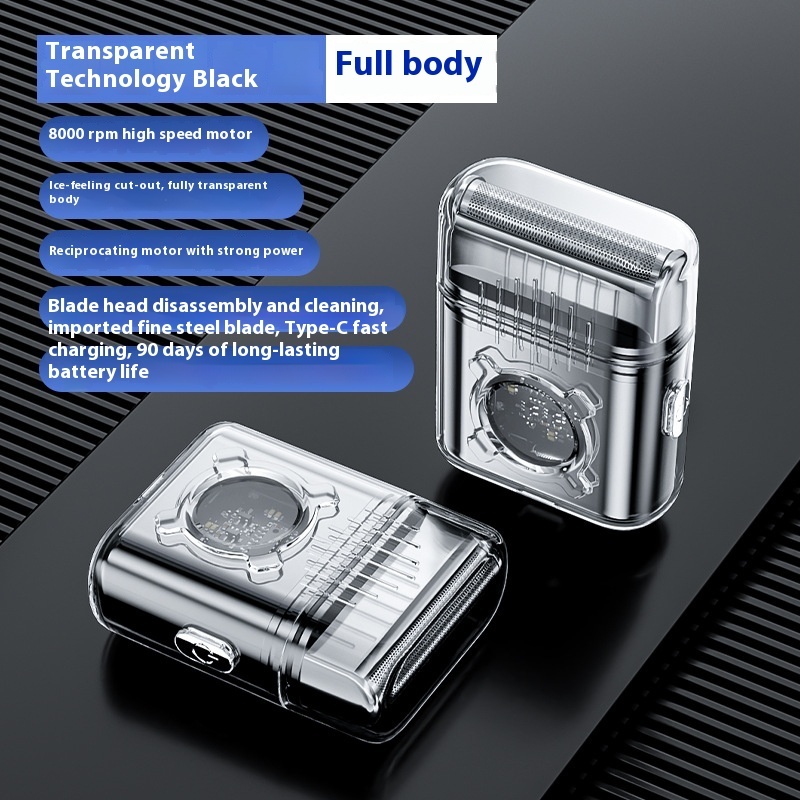 Men's Portable Shaver Electric Reciprocating Shaver - Image 8