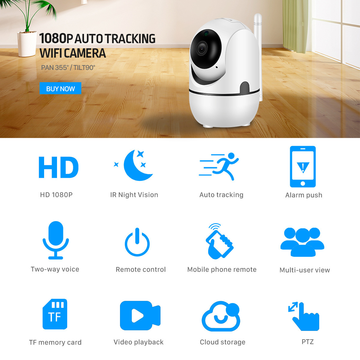Smart Graffiti Camera Home Wireless Camera HD Night - Image 3