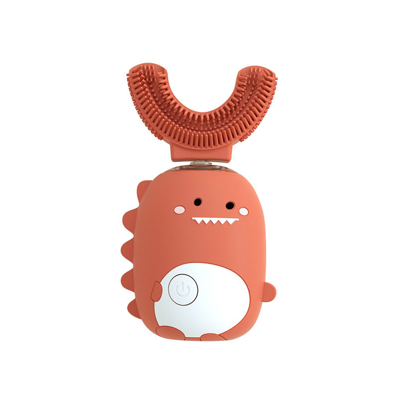 U-Shaped Children's Electric Toothbrush Soft Bristles Waterproof Automatic Ultrasonic Teeth Tooth Brush Cartoon Pattern - Image 6