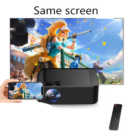 Home Office HD Mobile Wifi Wireless Projector - Image 5