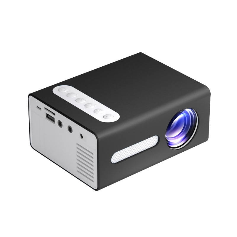 Home Office T300 Projector 1080P Miniature Mini Projector - Image 3