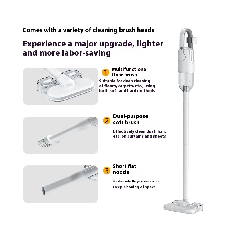 Vacuum Cleaner Household Hand-held Vacuum Cleaner Suction And Mop All-in-one Machine - Image 2