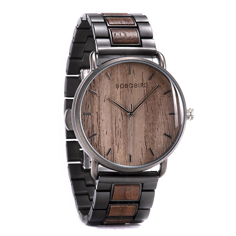 Literary And Artistic Men's Youth Fashionable Casual Wooden Watch - Image 7