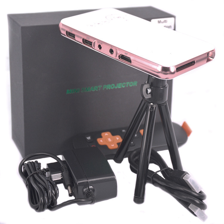 M6S Miniature Portable Smart DLP Android Projector 32G Memory Smart Phone Projector - Image 2