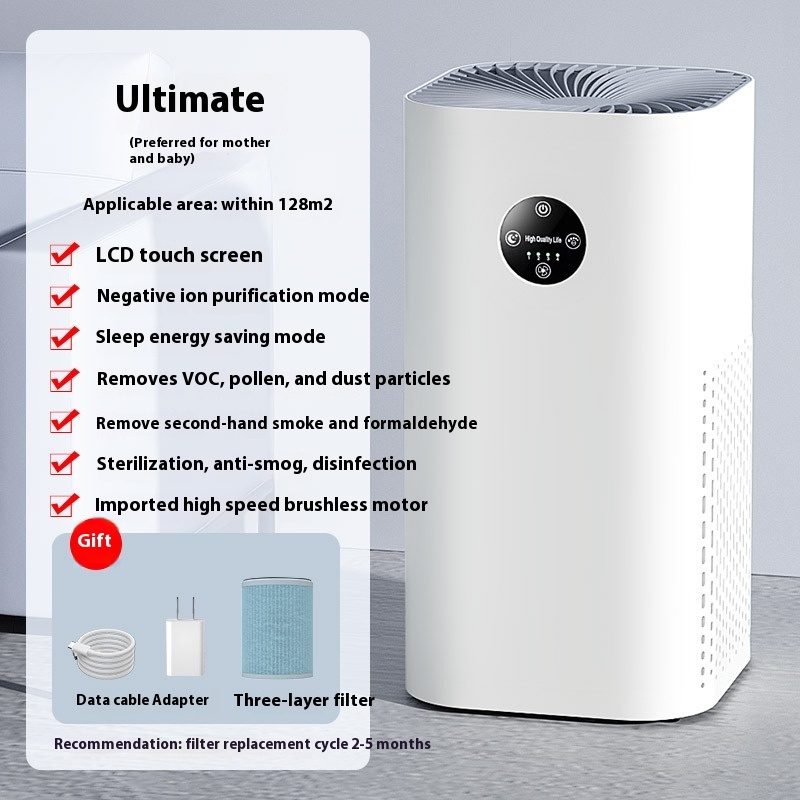 Air Purifier Formaldehyde Removal Deodorant Second-hand Smoke Anion Air Purifier Household - Image 5