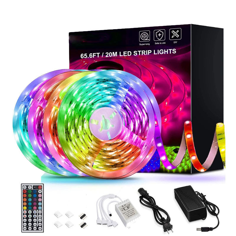 LED Strip Lights Lamp 5050 RGB Flexible Tape Diode 5M Controller Room Decor TV Computer BackLight Decoration Christmas - Image 8