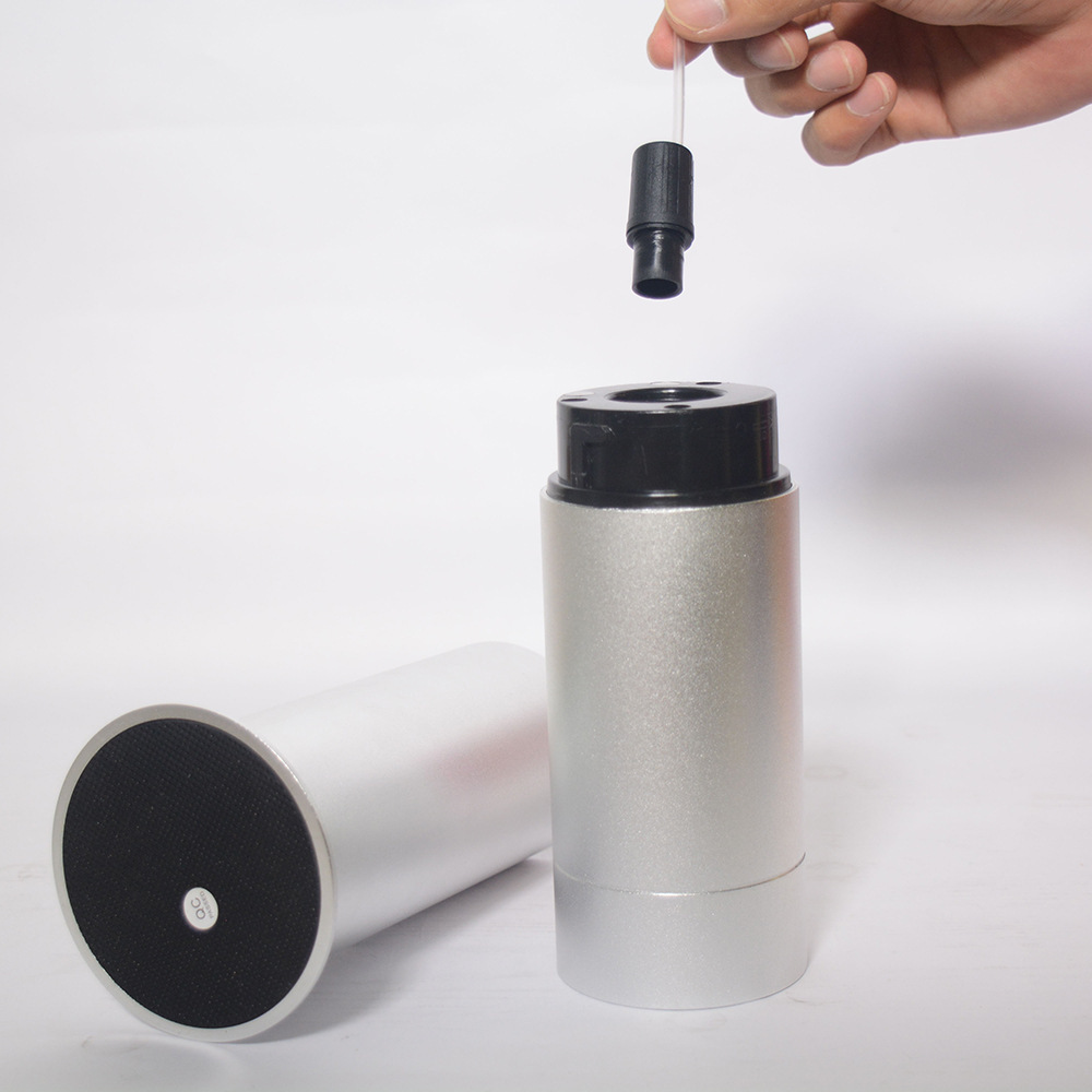 Black Aluminum Aroma Diffuser Remote Control Automatic Scent Diffuser - Image 2