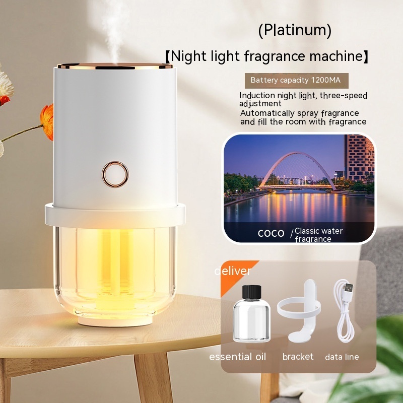 Aroma Diffuser Voice Control Night Light Home Car Ultrasonic Aroma Diffuser - Image 4