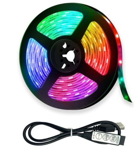LED Strip Lights RGB 2835 Bluetooth Control USB Flexible - Image 4