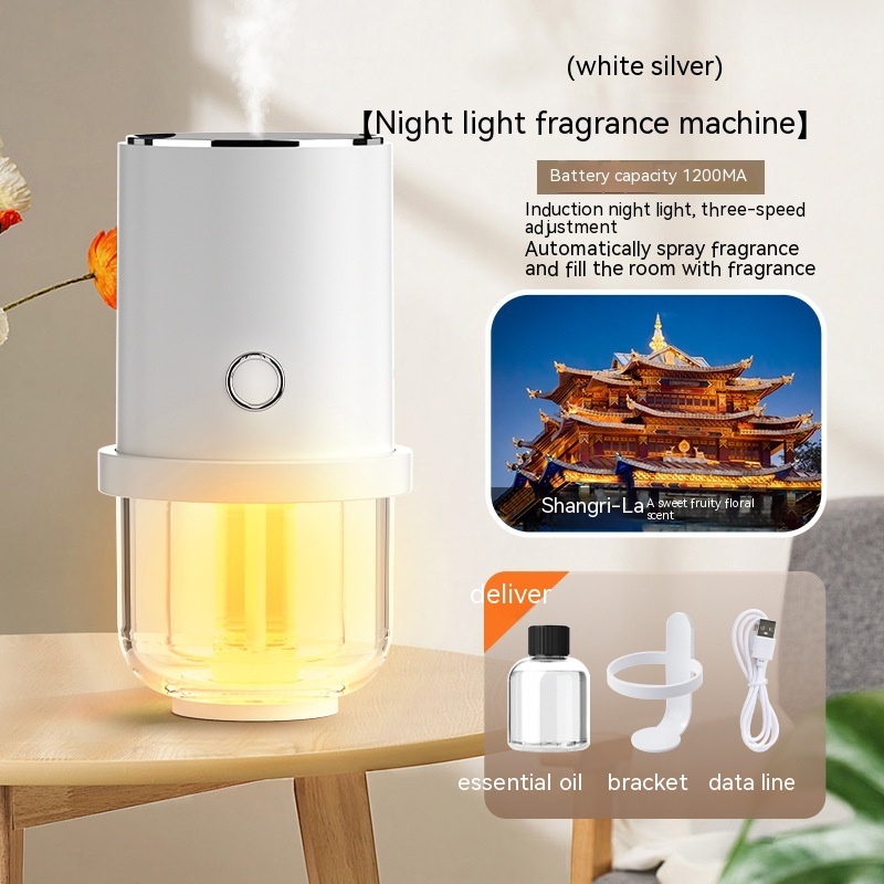 Aroma Diffuser Voice Control Night Light Home Car Ultrasonic Aroma Diffuser - Image 3