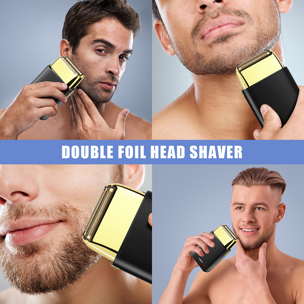 Shaver Cross Shaver Double-headed Electric Shaver - Image 3