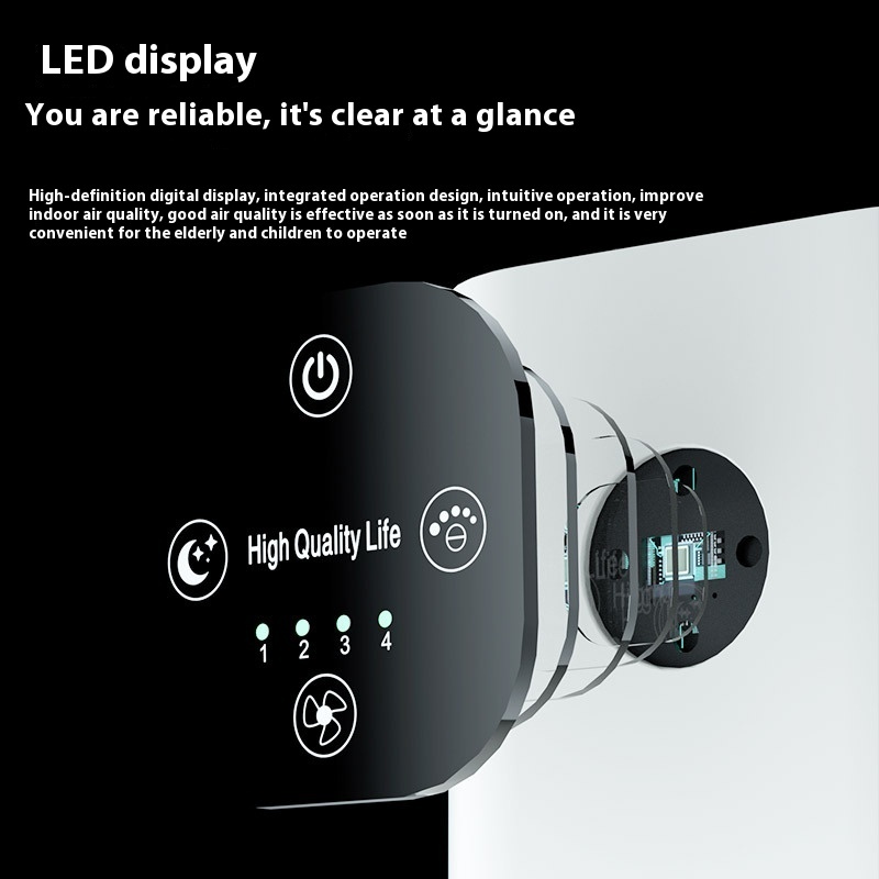 Air Purifier Formaldehyde Removal Deodorant Second-hand Smoke Anion Air Purifier Household - Image 3