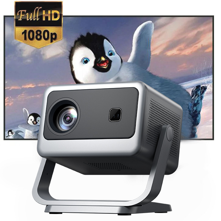 1080p Home Bedroom Theater PTZ Projector - Image 2